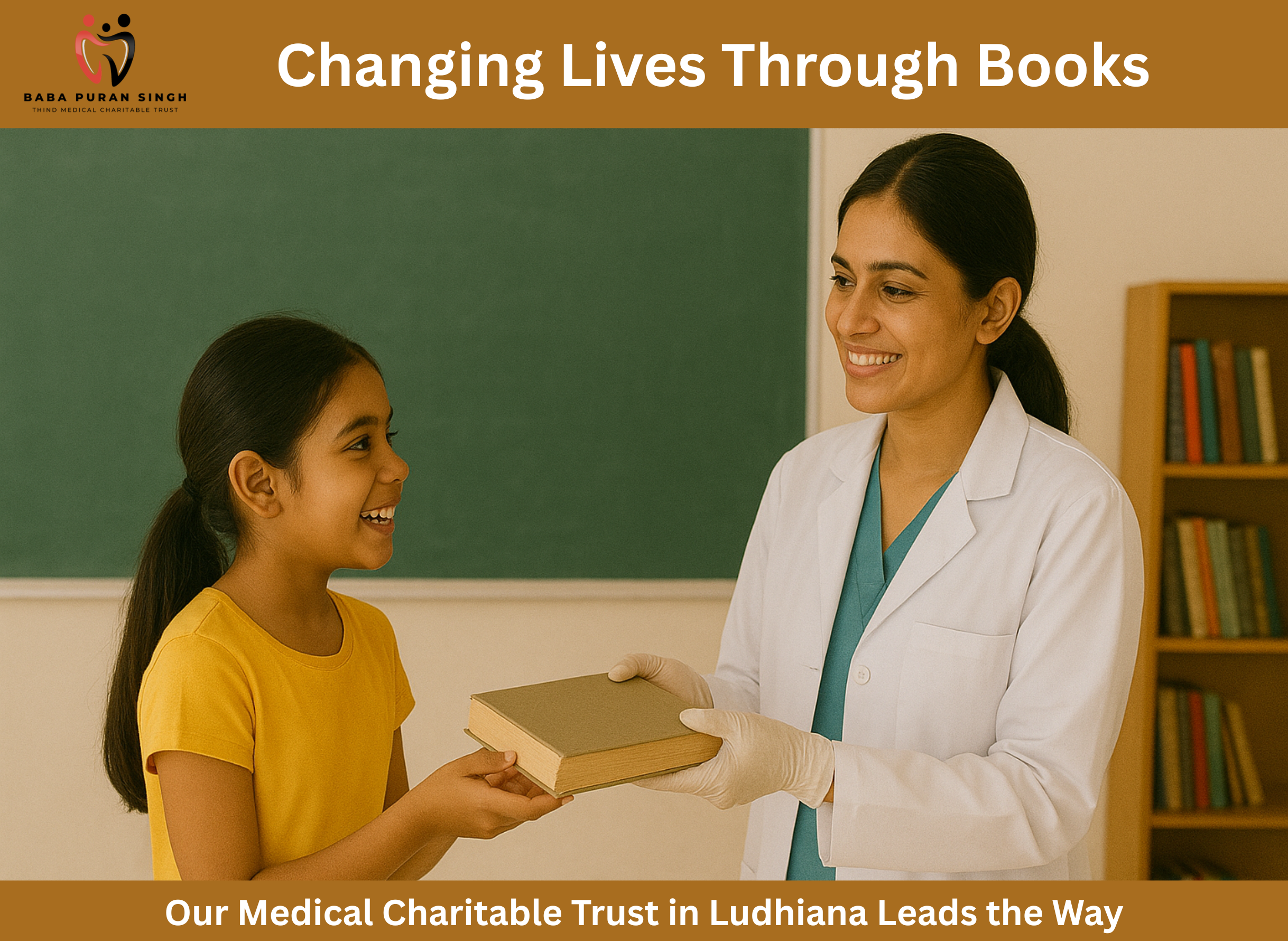 Changing Lives Through Books: Our Medical Charitable Trust in Ludhiana Leads the Way